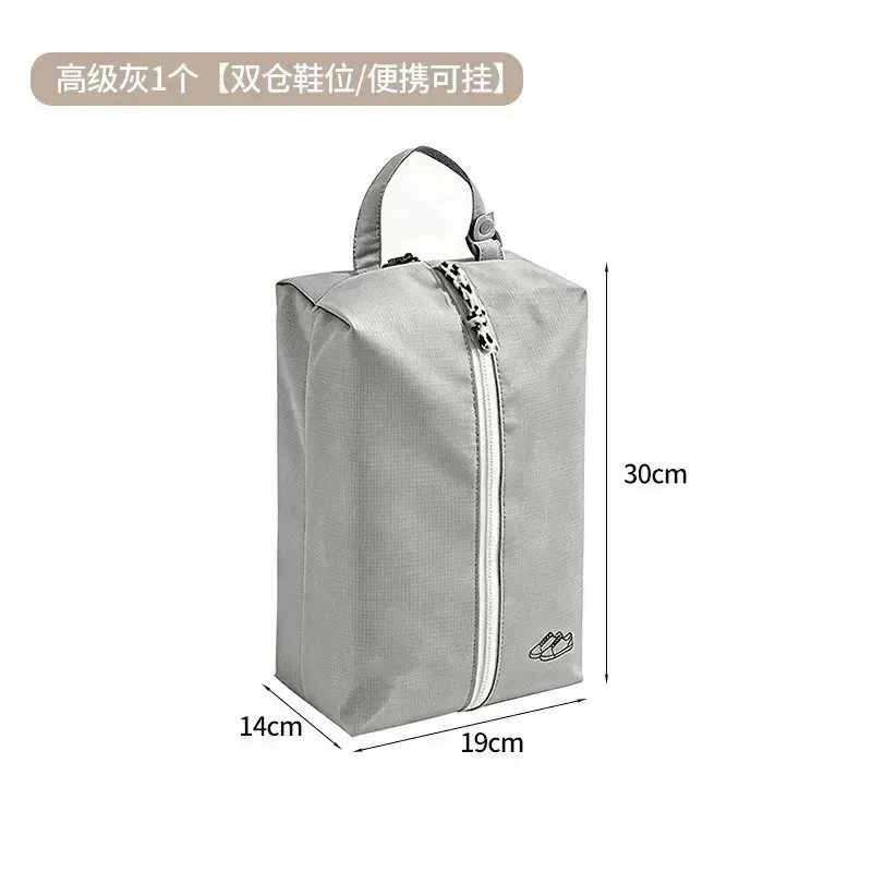 Sac de rangement portable pour chaussures en tissu Oxford imperméable et anti-poussière, idéal pour les voyages et la salle de sport 11