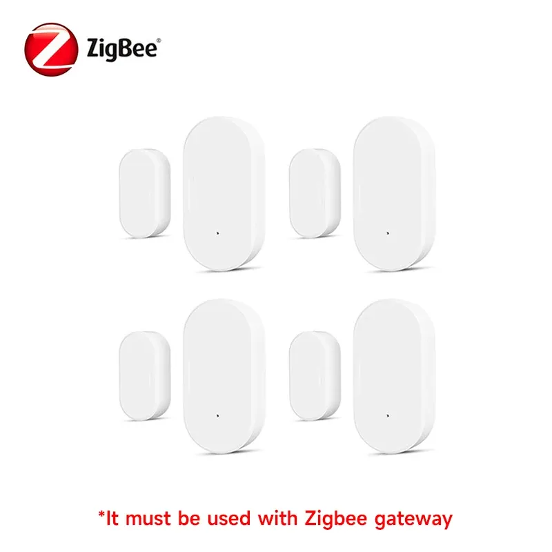 Capteur Zigbee Tuya de porte et fenêtre à contact magnétique, compatible Alexa, Google Assistant et Zigbee2MQTT 9