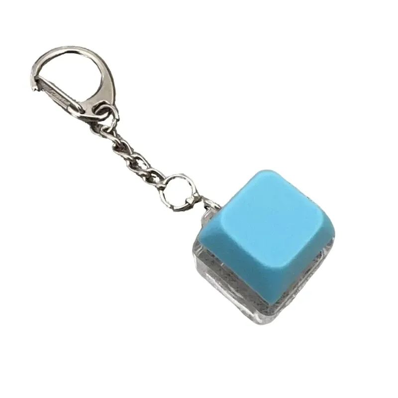 Porte-clés keycap mécanique 1, 4 ou 9 touches, jouet fidget anti-stress pour enfants 17