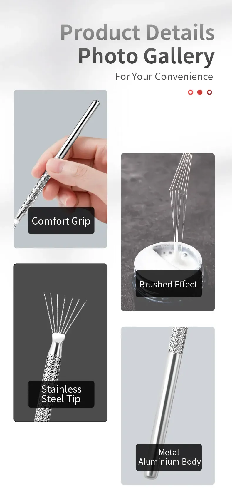 Stylo nail art multifonctionnel en situation