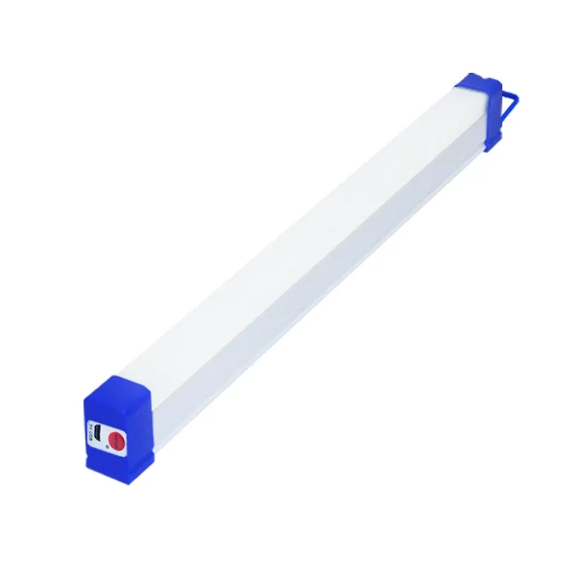 Tube LED rechargeable USB 5 V avec fonction secours et base magnétique, éclairage portable pour camping et extérieur 6