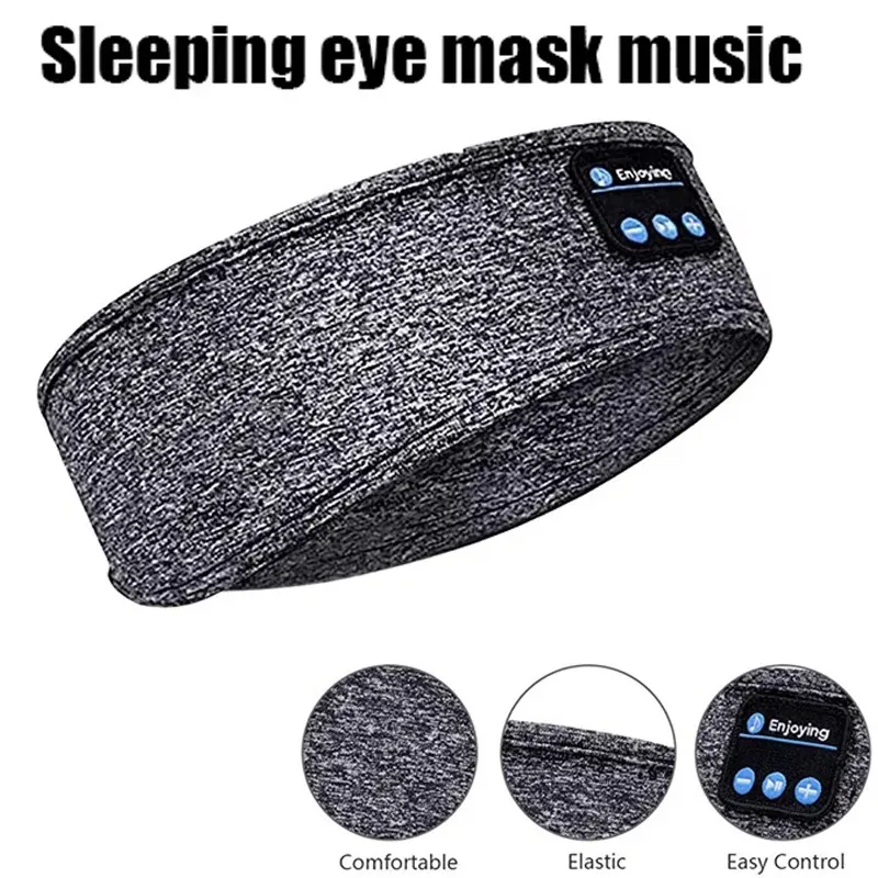 Écouteurs Bluetooth sans fil pour le sport et le sommeil avec bandeau élastique