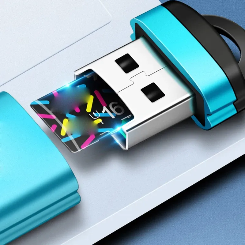 Mini lecteur de carte mémoire Micro SD/TF USB 2.0 pour téléphone portable 3