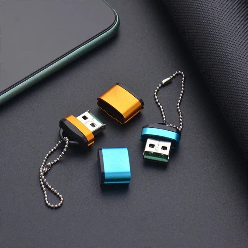 Mini lecteur de carte mémoire Micro SD/TF USB 2.0 pour téléphone portable 4