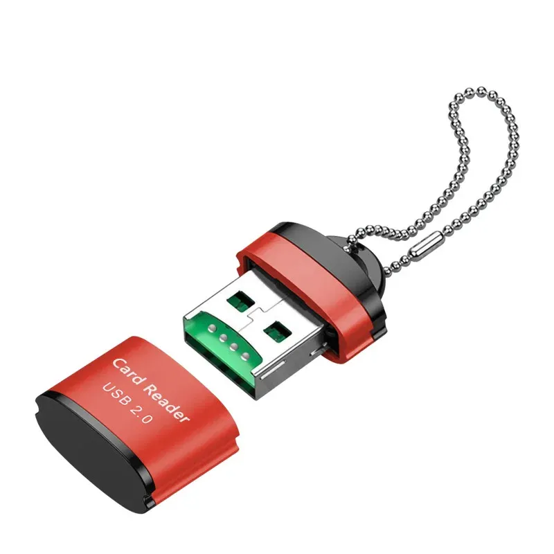 Mini lecteur de carte mémoire Micro SD/TF USB 2.0 pour téléphone portable 12