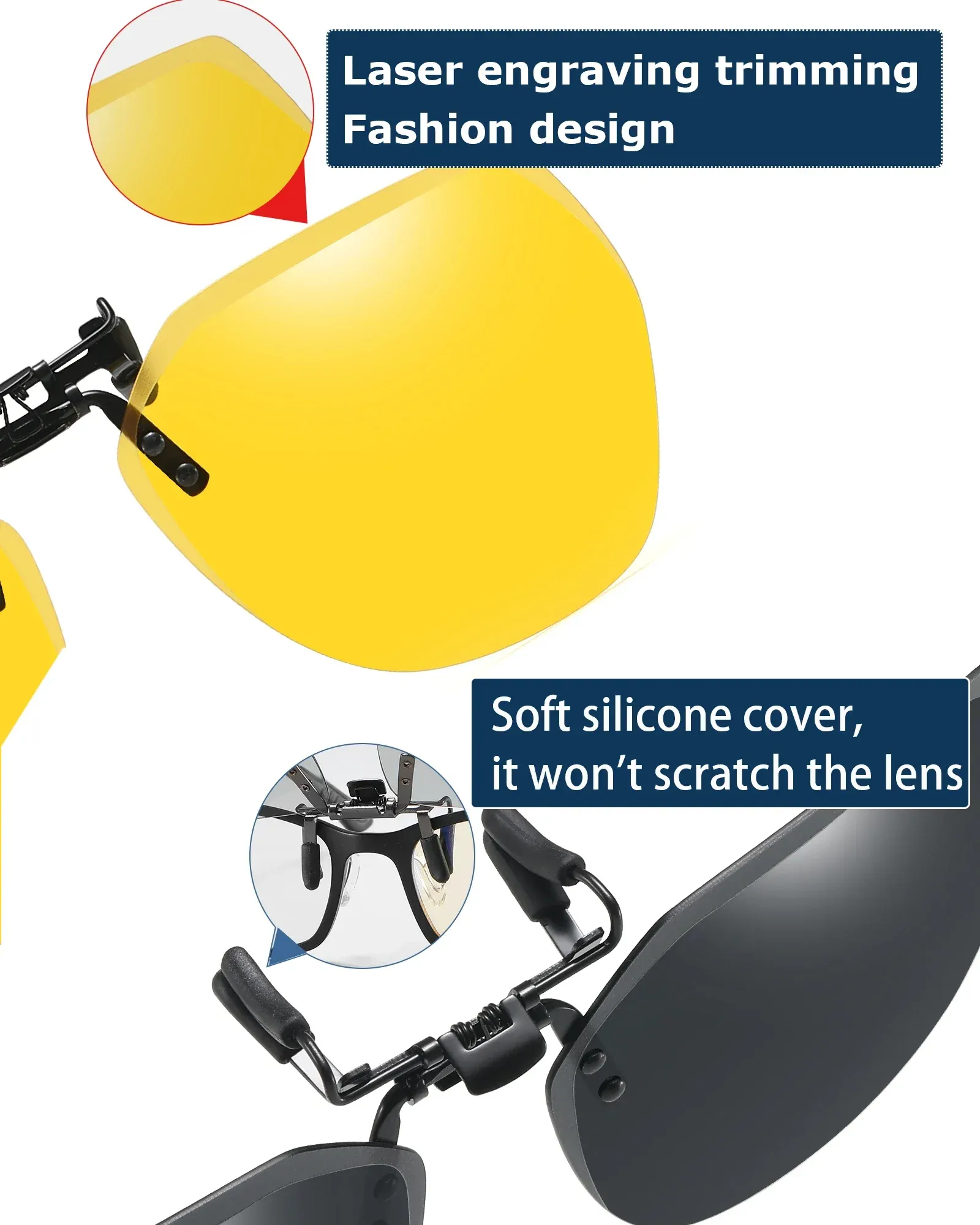 Lunettes de soleil polarisées, look tendance