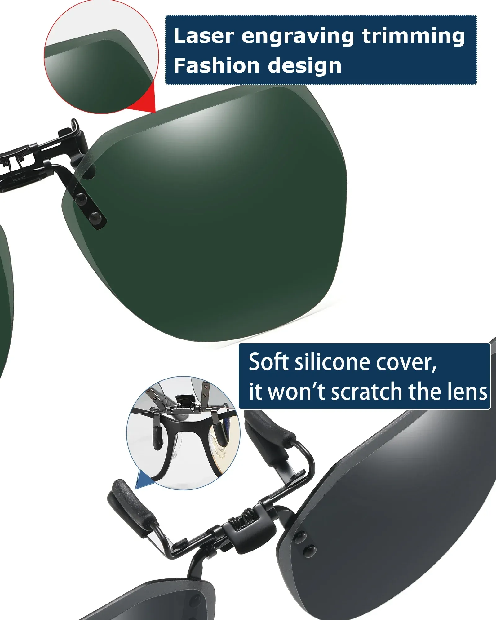 Lunettes de soleil, mise en situation extérieure