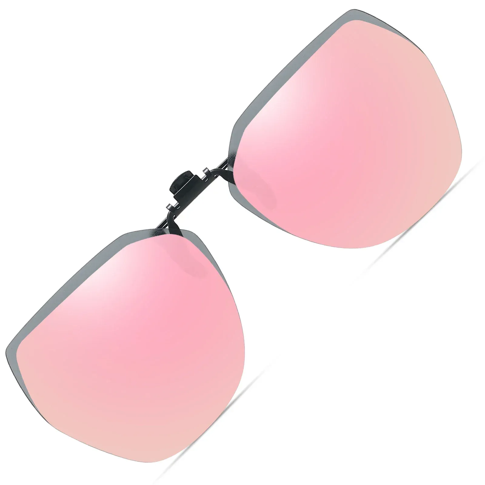 VEITHDIA Lunettes de soleil polarisées à clipser pour la pêche et l'extérieur, sans bords, verres TAC avec protection UV400, B11 14