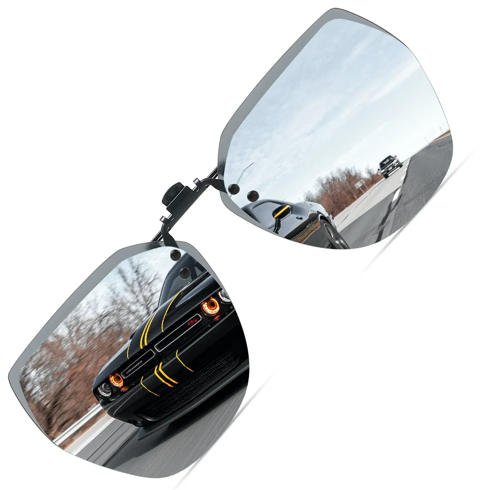 VEITHDIA Lunettes de soleil polarisées à clipser pour la pêche et l'extérieur, sans bords, verres TAC avec protection UV400, B11 13