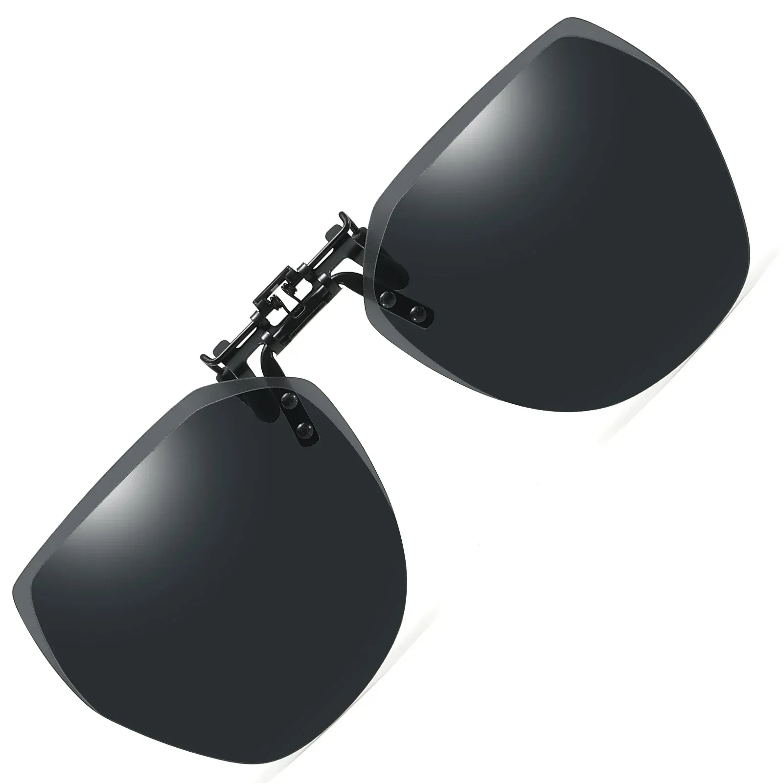 VEITHDIA Lunettes de soleil polarisées à clipser pour la pêche et l'extérieur, sans bords, verres TAC avec protection UV400, B11 8