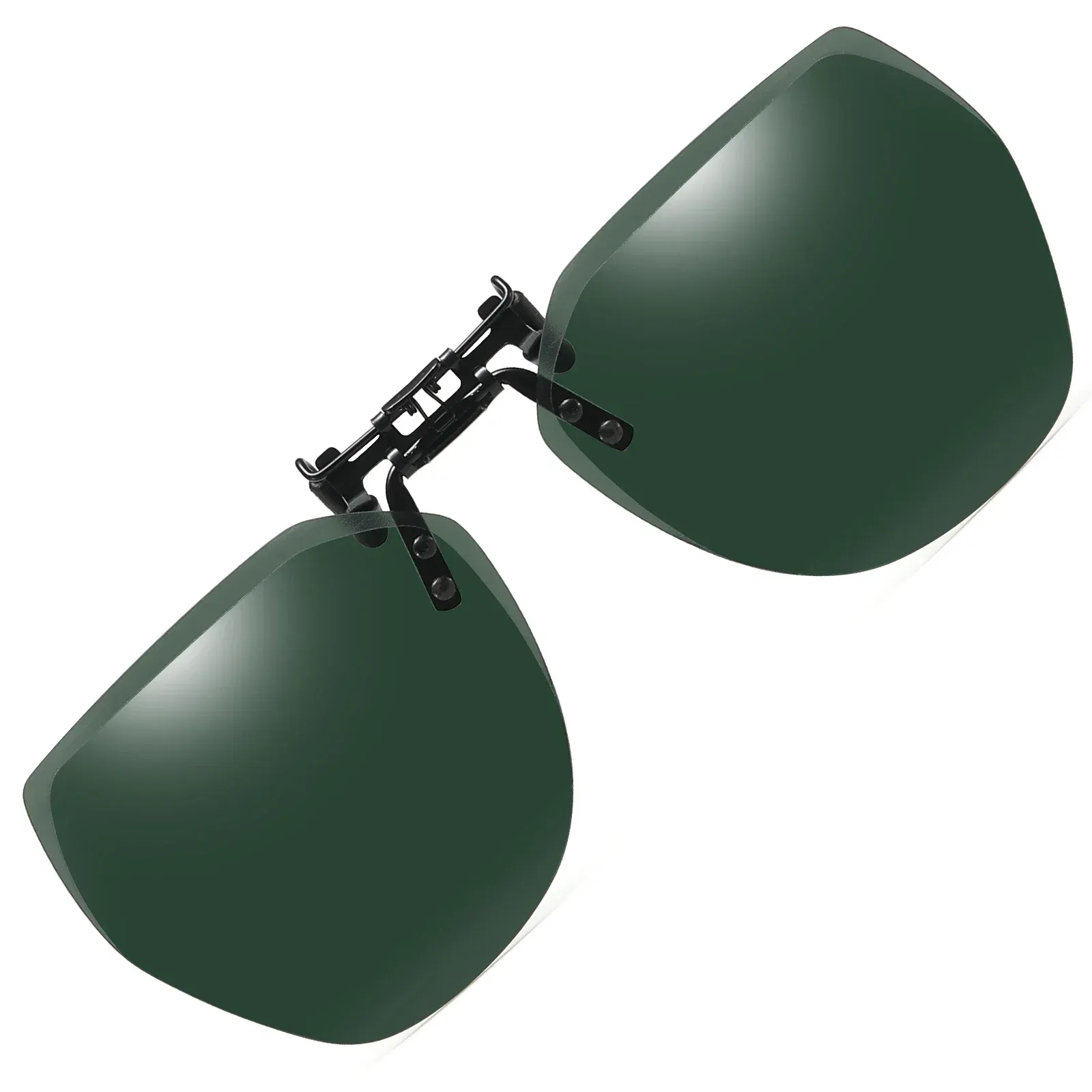 VEITHDIA Lunettes de soleil polarisées à clipser pour la pêche et l'extérieur, sans bords, verres TAC avec protection UV400, B11 7