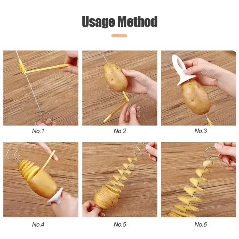 Coupe-pommes de terre en spirale, esthétique