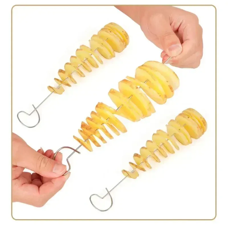 Coupe-pommes de terre en spirale, idées de recettes