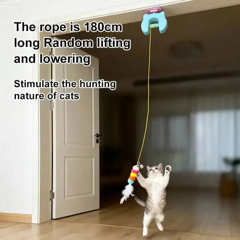 Mécanisme d'oscillation automatique du jouet pour chat
