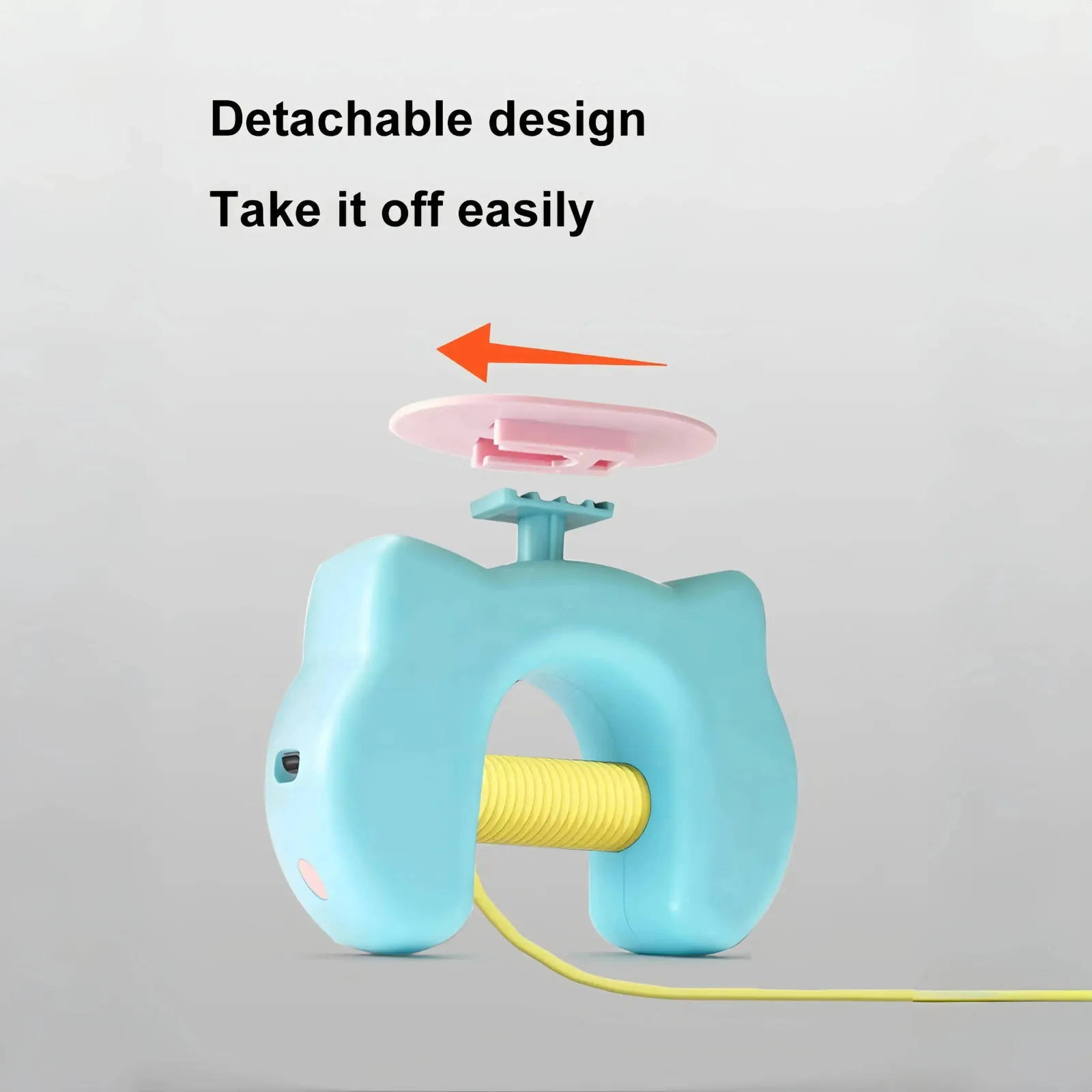 Jouet électrique pour chat à plumes suspendu