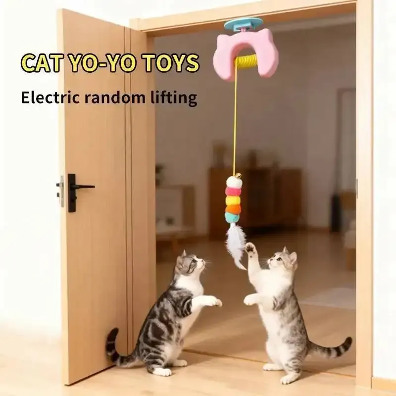 Jouet pour chat à suspendre à la porte