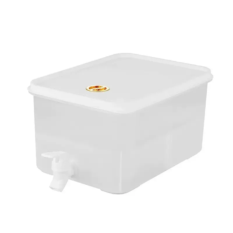 Distributeur de boissons réfrigéré grande capacité avec robinet verseur facile d'utilisation, idéal pour limonade glacée et thé aux fruits 6
