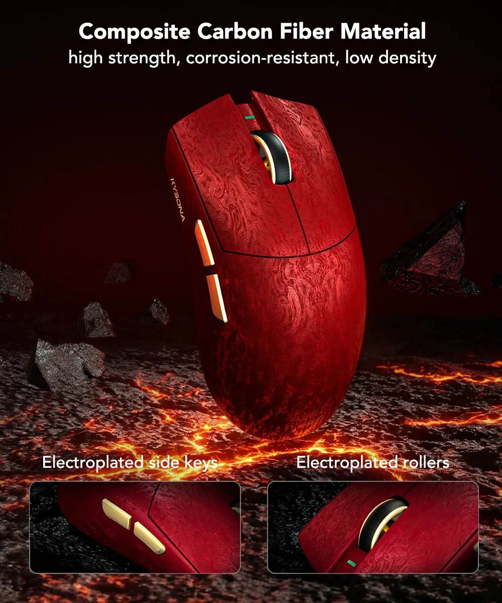 Prise en main de la souris KYSONA Jupiter X Ultra