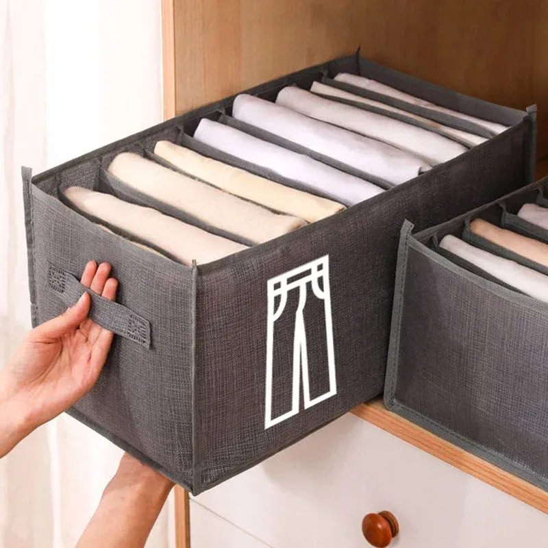 Organisateur pliable pour pantalons et jeans