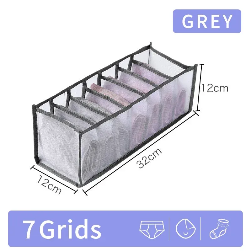 Boîte de rangement pour pantalons et jeans à tiroirs, organisateur de sous-vêtements, soutien-gorge et chaussettes pour garde-robe 28