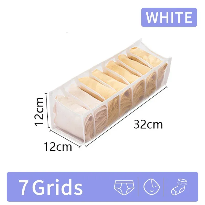 Boîte de rangement pour pantalons et jeans à tiroirs, organisateur de sous-vêtements, soutien-gorge et chaussettes pour garde-robe 10