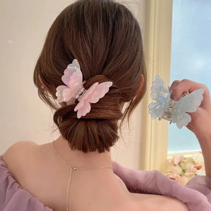 Pince à cheveux papillon fée, vue 2