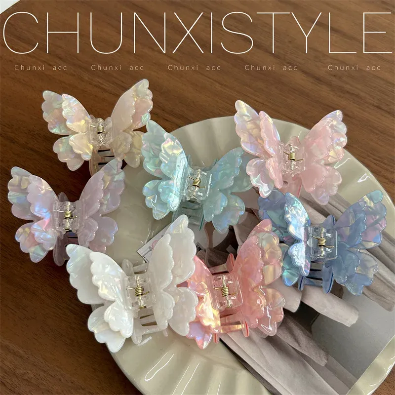 Pince à cheveux papillon fée, vue 1