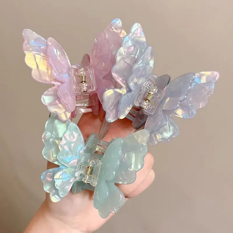 Pince à cheveux papillon fée, vue 5