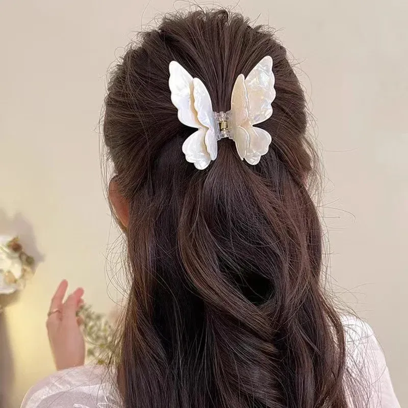 Pince à cheveux papillon fée, vue 3
