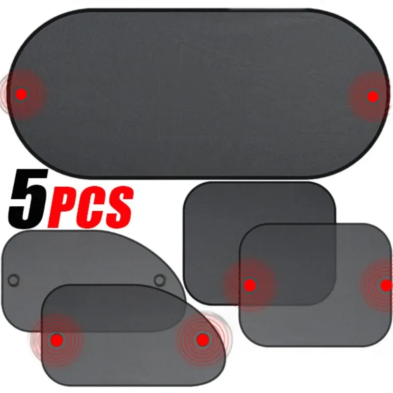 Pare-soleil de fenêtre latérale pour voiture, lot de 4, protection solaire pour enfants