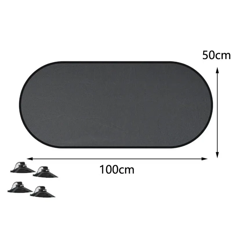 Pare-soleil de fenêtre latérale pour voiture, lot de 4, protection solaire pour enfants 8
