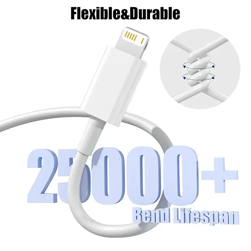 Câble USB-C vers USB-C PD 30 W / 66 W, compatible iPhone 16, 15, 14, 13, 12, 11, Pro, Pro Max, Mini, 7, 8, Plus, XS, XR, charge rapide 2