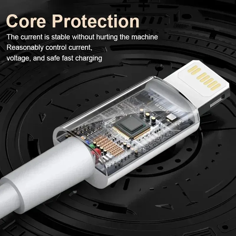 Câble USB-C vers USB-C PD 30 W / 66 W, compatible iPhone 16, 15, 14, 13, 12, 11, Pro, Pro Max, Mini, 7, 8, Plus, XS, XR, charge rapide 3