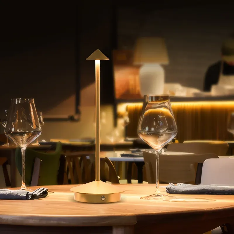 Lampe de table sans fil, recharge facile