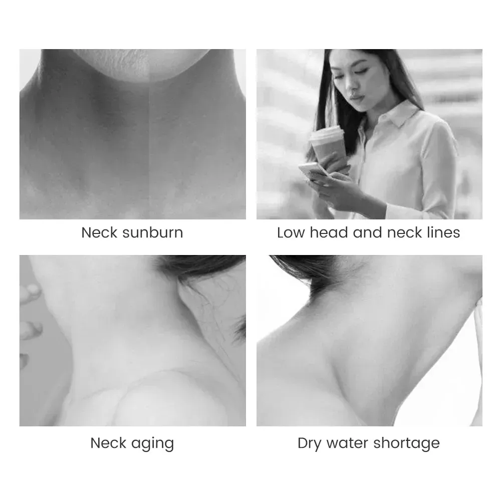 Détail du design ergonomique de l'appareil de massage facial