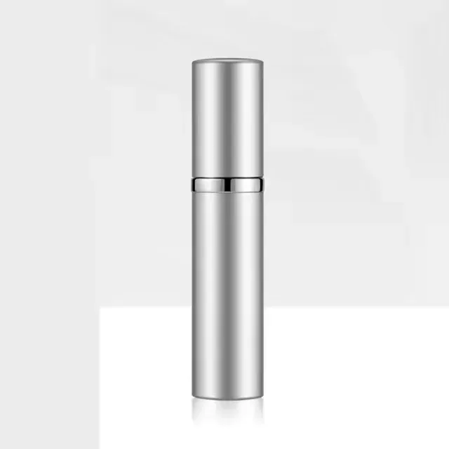Mini flacon vaporisateur vide rechargeable de 5 ml, portable, pour parfum, cosmétiques et liquides de voyage, avec flacon intérieur, style aléatoire 8
