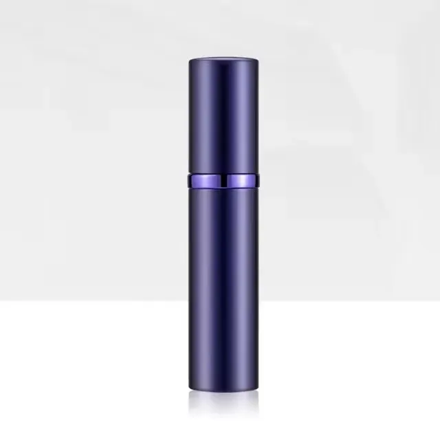 Mini flacon vaporisateur vide rechargeable de 5 ml, portable, pour parfum, cosmétiques et liquides de voyage, avec flacon intérieur, style aléatoire 10