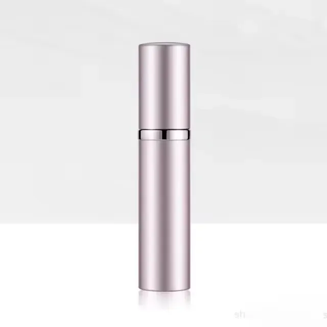 Mini flacon vaporisateur vide rechargeable de 5 ml, portable, pour parfum, cosmétiques et liquides de voyage, avec flacon intérieur, style aléatoire 12
