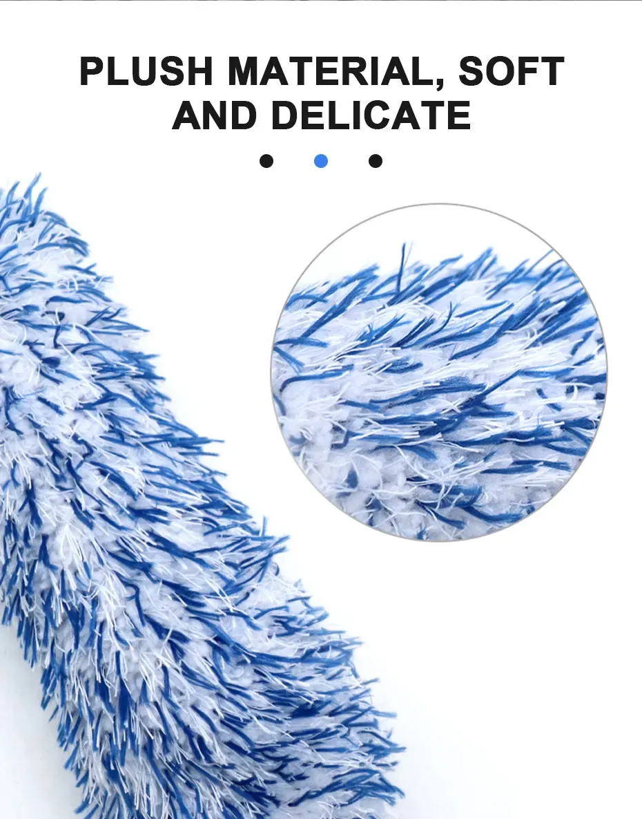 Poignée souple de la brosse