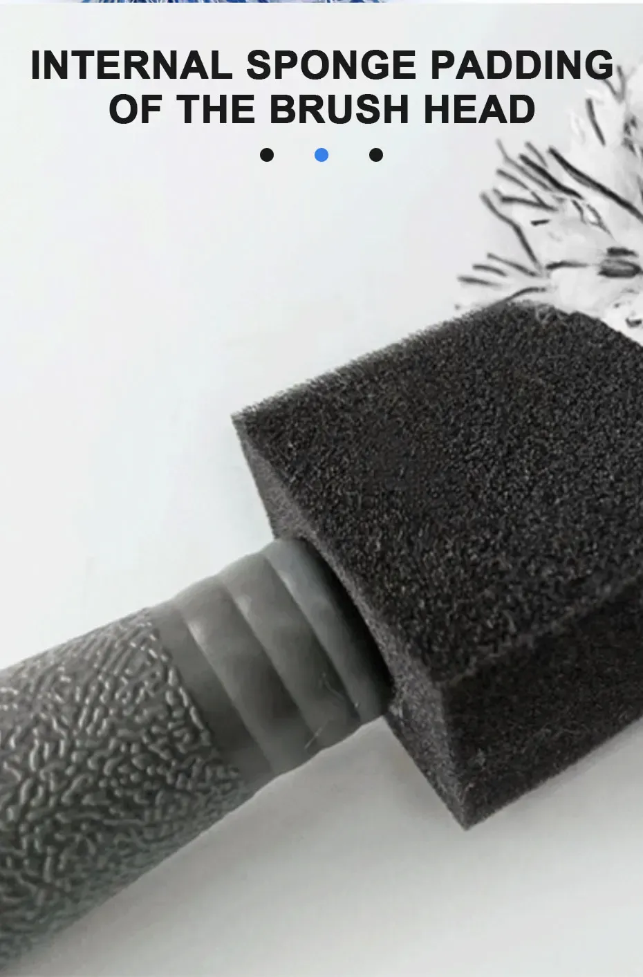 Brosse de lavage pour roue de voiture