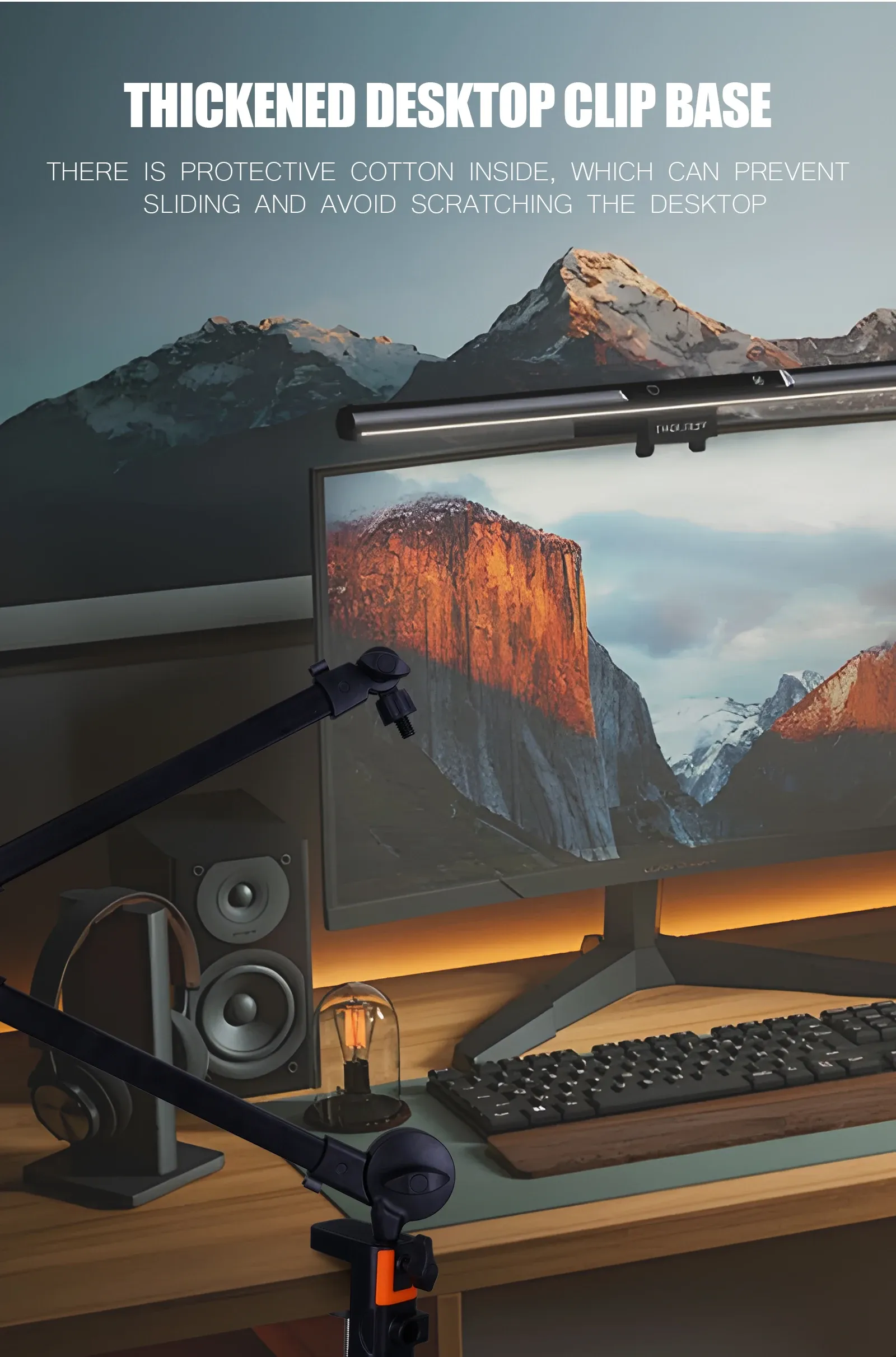 Support de microphone en utilisation quotidienne