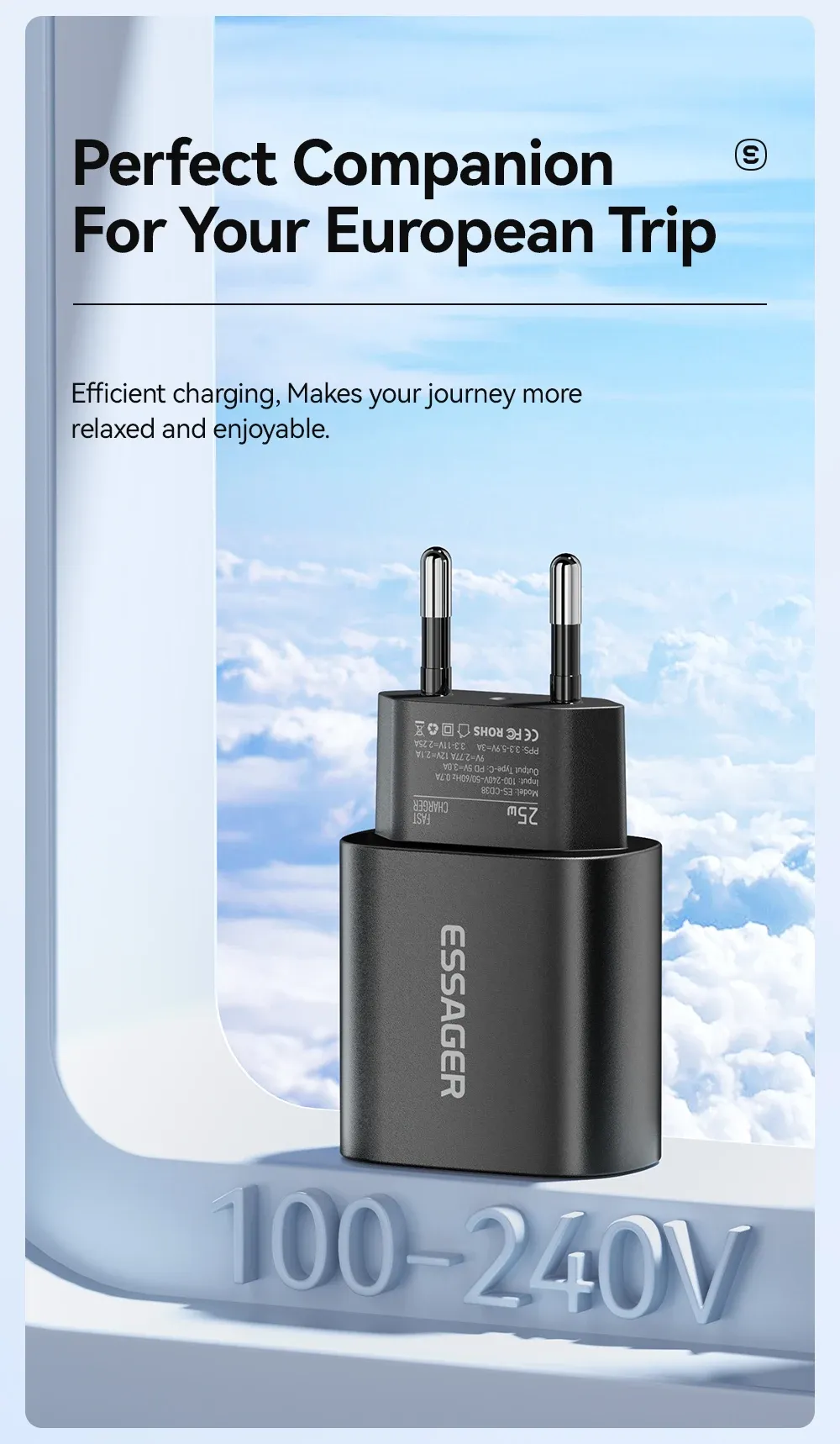 Chargeur Essager, avantages au quotidien