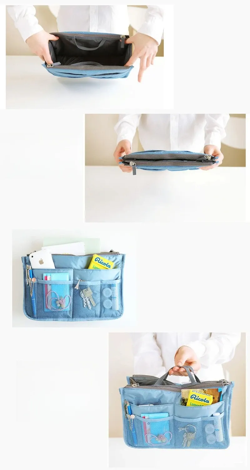 Organisateur de sac à main, présentation verticale