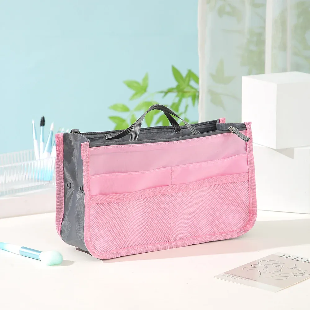 Organisateur de sac à main léger grande capacité, sac de rangement polyvalent, sac fourre-tout 7