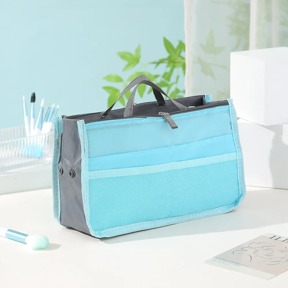 Organisateur de sac à main léger grande capacité, sac de rangement polyvalent, sac fourre-tout 8