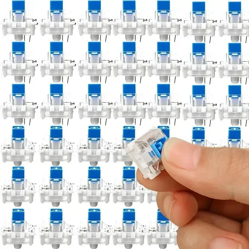 Interrupteur Fidget Clicker imprimé en 3D, vue détaillée