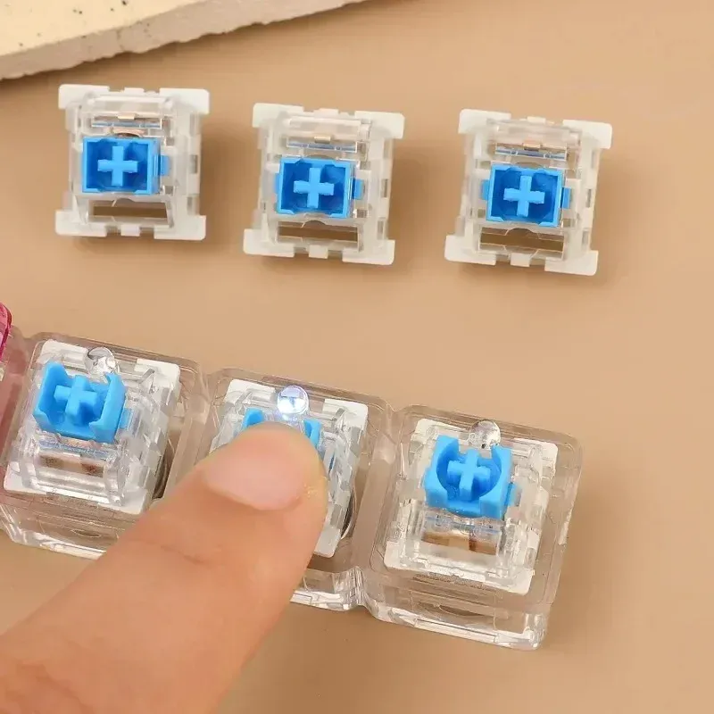 Interrupteur Fidget Clicker, vue de profil