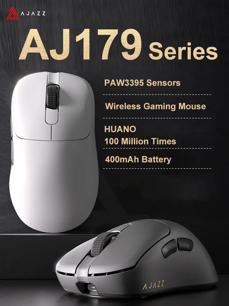 Souris gaming AJAZZ AJ179 PRO avec base de charge magnétique RVB