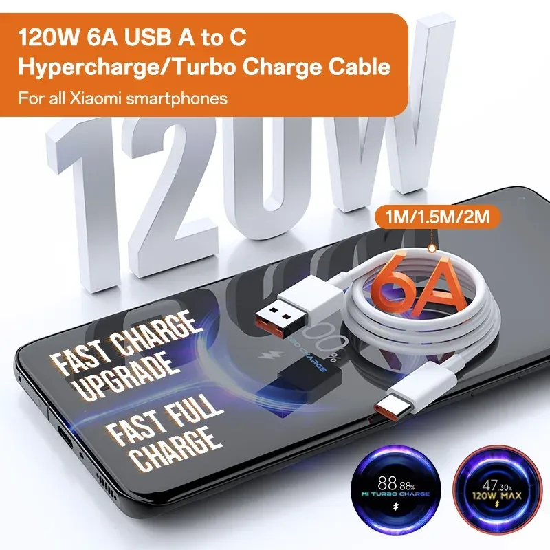Câble Xiaomi USB-C en situation