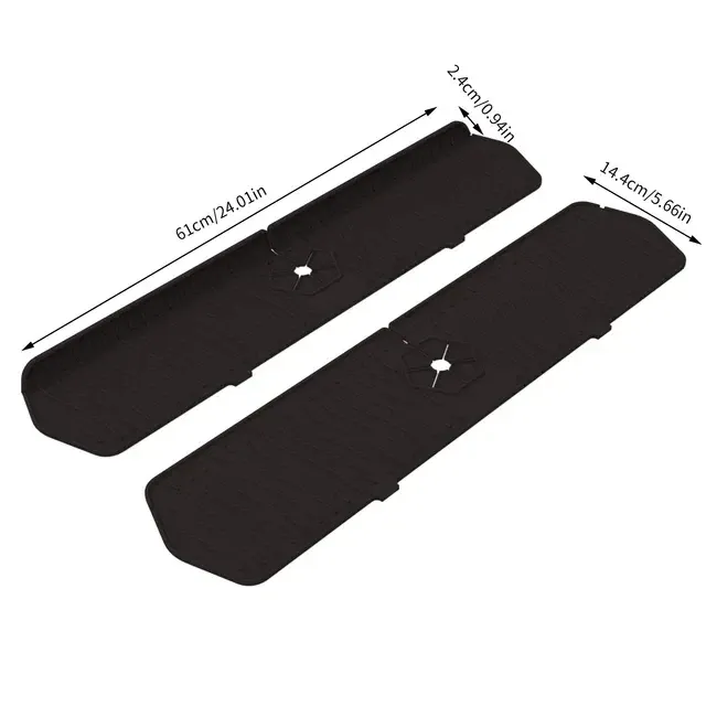 Tapis de protection anti-éclaboussures en silicone pour robinet et évier de cuisine 9